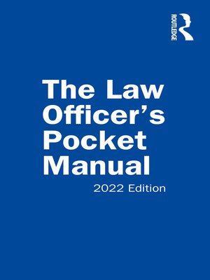 cover image of The Law Officer's Pocket Manual